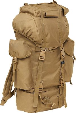 Brandit Tasche Nylon Rucksack in Camel