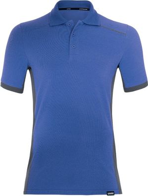 Uvex Poloshirt SuXXeed Industry Blau, Ultramarin