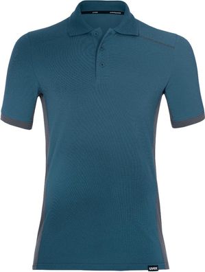 Uvex Poloshirt SuXXeed Industry Blau, Nachtblau