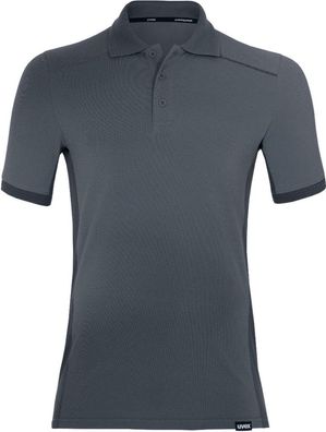 Uvex Poloshirt SuXXeed Industry Grau, Anthrazit