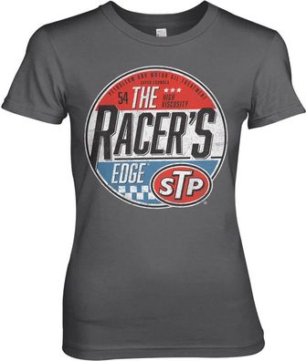 STP The Racer's Edge Girly Tee Damen T-Shirt Dark-Grey