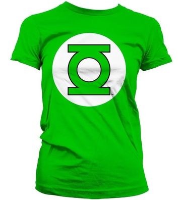 Green Lantern Logo Girly T-Shirt Damen Green