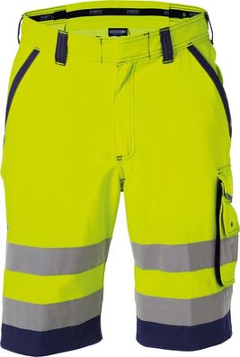 Dassy Warnschutz-Shorts Lucca PESCO74 Neongelb/Dunkelblau