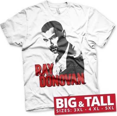 Ray Donovan Baseball Big & Tall T-Shirt White