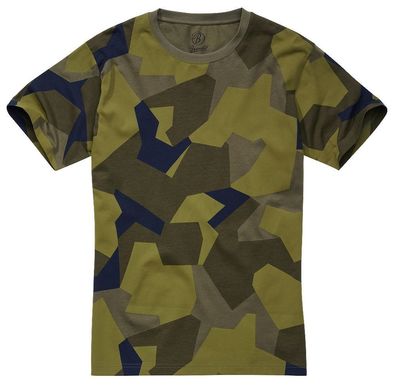 Brandit T-Shirt in Swedisch Camo M90