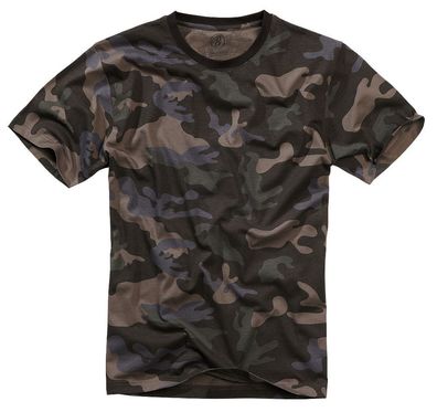 Brandit T-Shirt in Darkcamo