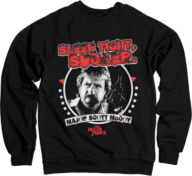 Delta Force Chuck Norris Sleep Tight, Sucker Sweatshirt Black