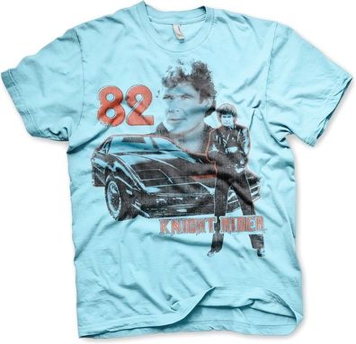 Knight Rider 1982 T-Shirt Skyblue