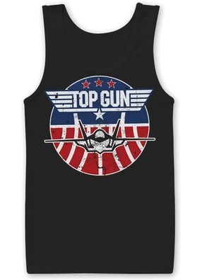 Top Gun Tomcat Tank Top Black