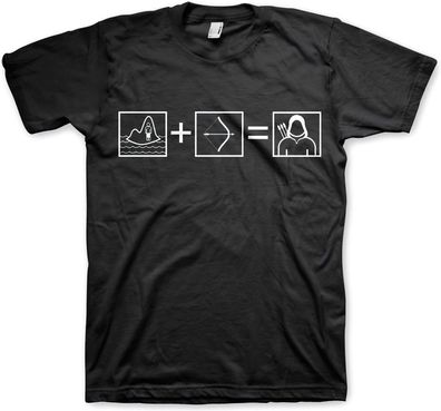 Arrow Riddle T-Shirt Black