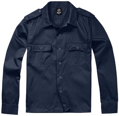 Brandit Hemd US Shirt 1/1 Arm in Navy