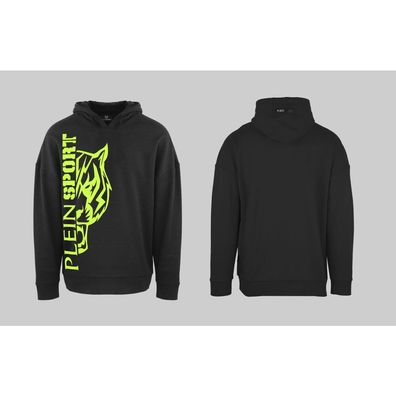 Plein Sport - Sweatshirts - FIPSC131299-BLACK-YELLOWFLUO - Herren