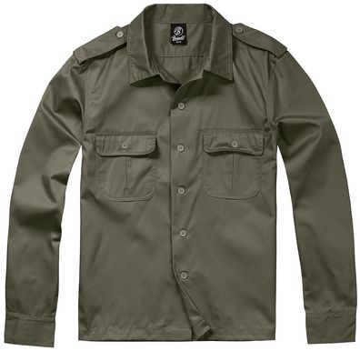 Brandit Hemd US Shirt 1/1 Arm in Olive