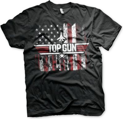 Top Gun America T-Shirt Black