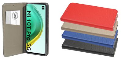 cofi1453® Buch Tasche "Smart" kompatibel mit XIAOMI Mi 10T PRO Handy Hülle Etui