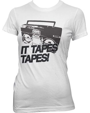 Hybris It Tapes Tapes Girly Tee Damen T-Shirt White