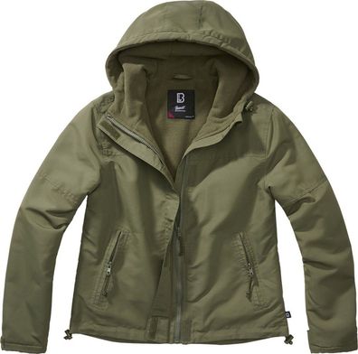 Brandit Women Jacke Ladies Windbreaker frontzip Olive