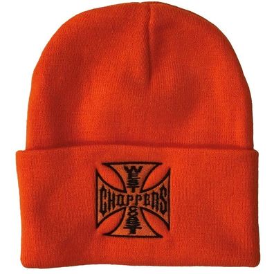 WCC West Coast Choppers Beanie OG Roll-Up - Orange