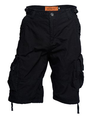 WCC West Coast Choppers Cargo Short Caine Ripstop Black