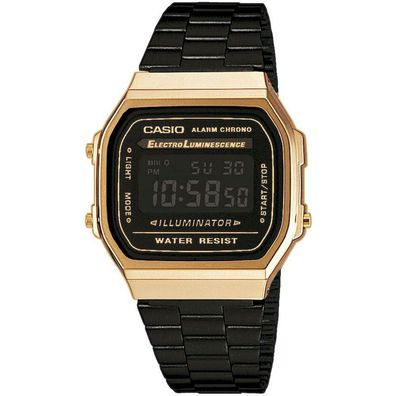 Casio - Armbanduhr - Herren - Chronograph - Casio Collection Retro A168WEGB-1BEF