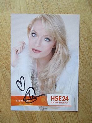 HSE Fernsehmoderatorin Elke Hofmann - handsigniertes Autogramm!!!