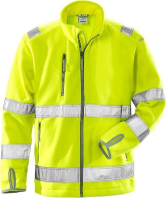 Fristads Warnschutz-Jacke High Vis Fleecejacke Kl. 3 4400 FE Warnschutz-Gelb