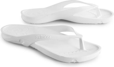 Schu'zz Schuzz Herren Flip Flops Tong Homme Blanc / Weiß