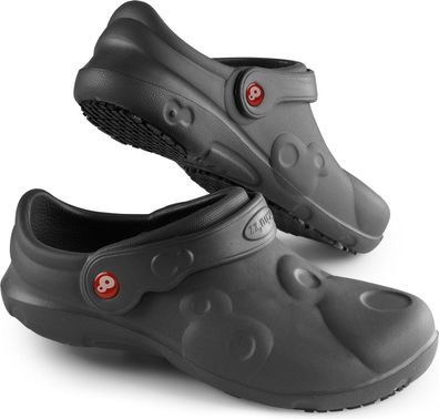 Schu'zz Schuzz Herren Clog Berufsschuhe PRO Homme uni CE 20347 Noir / Schwarz