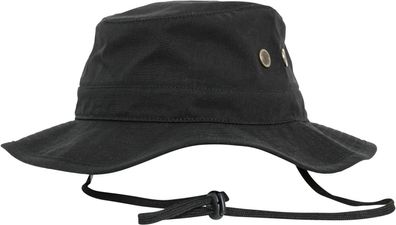 Yupoong Inc. Mütze Fishing Hat Ripstop in Black