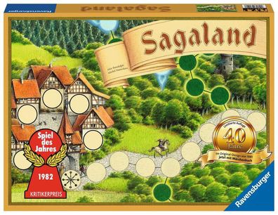 Ravensburger 27040 Sagaland 40 Jahre Jubiläumsedition, Familienspiel