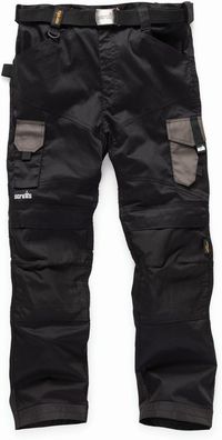 Scruffs Hose Arbeitshose „Pro Flex“ -Schwarz