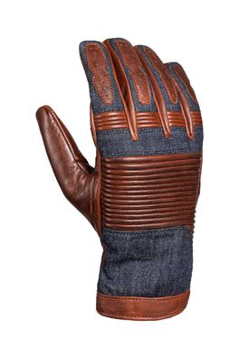 John Doe Motorrad Handshuhe Durango-XTM Brown/Jeans