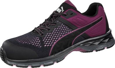 Puma Safety Damen Sicherheitsschuh Define Wns Low S1P ESD HRO SRC Schwarz/Pink