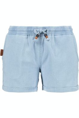 Alife & Kickin Damen JaneAK DNM Shorts Light Denim