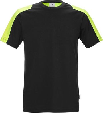 Fristads Kurzarm T-Shirt Stretch-T-Shirt 7447 RTT Schwarz