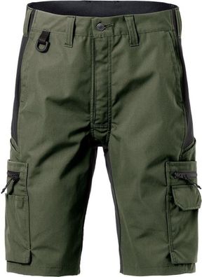 Fristads Service Stretch-Shorts Damen 2548 PLW Army Grün/Schwarz