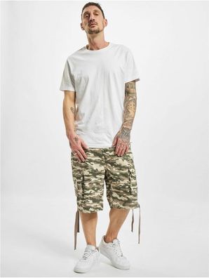 DEF Camo Cargo Shorts Grey Camo