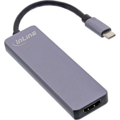 InLine® 33271I InLine® Multifunktions-Hub USB 3.2 Gen.1, 2x USB-A 5Gb/s + HDMI