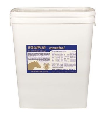 Vetripharm Equipur metabol Leber Unterstützung fürs Pferd 25 kg