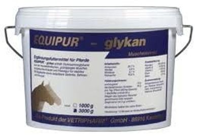 Equipur glykan 3 kg Gelenknährstoffe Ergänzungsfutter optimierte hochdosiert