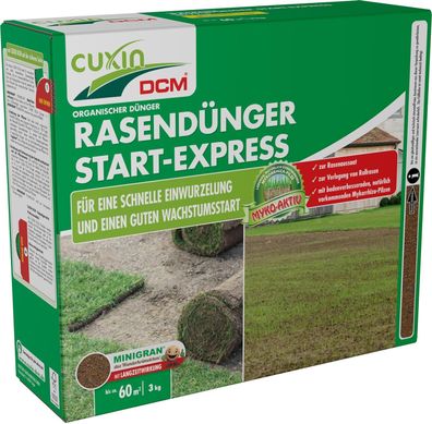 Cuxin DCM Rasendünger Start-Express 3 kg