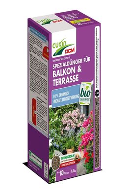 Cuxin DCM Spezialdünger Balkon & Terrasse 1,5 kg