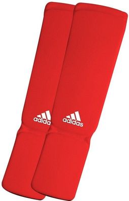 adidas elastischer Schienbein- / Spannschoner Rot