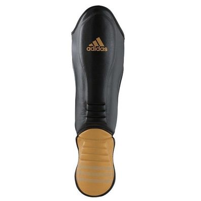 adidas Hybrid Super Pro Schienbeinschutz Schwarz/Gold