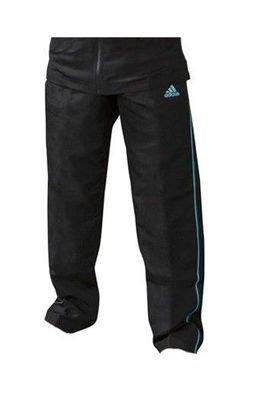 adidas Team Track Trainingshose Schwarz/Blau