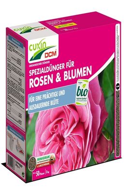 Cuxin DCM Spezialdünger Rosen und Blumen 3 kg