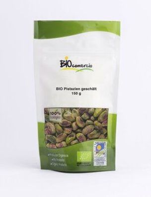 BIOcomercio 3x spanische Bio Pistazienkerne 150g