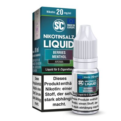 SC - Berries Menthol - Nikotinsalz Liquid