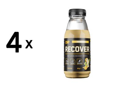 4 x CNP Recover Shake N Take (24x80g) Banana