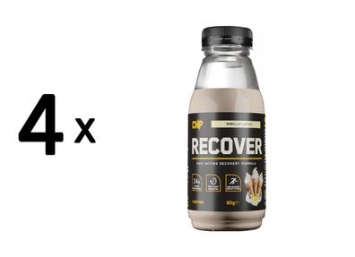 4 x CNP Recover Shake N Take (24x80g) Vanilla